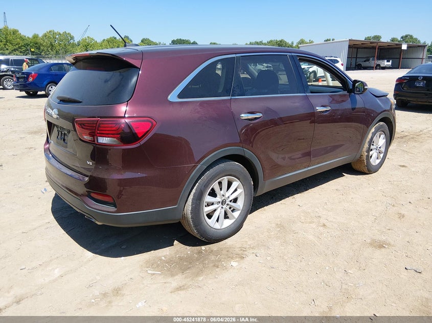 2019 KIA SORENTO auction photo 4