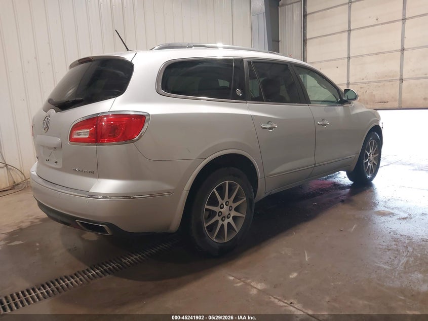 Vin: 5gakrbkd0ej281942, lot: 45739693, buick enclave leather 20144