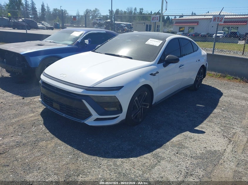 Vin: kmhl54jcxsa518513, lot: 45739714, hyundai sonata n line 20252