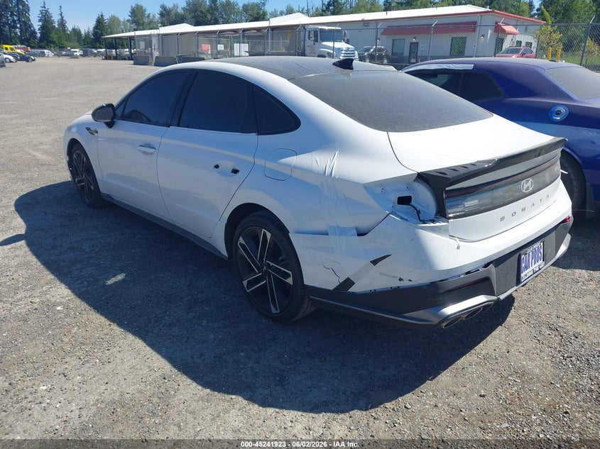 Vin: kmhl54jcxsa518513, lot: 45739714, hyundai sonata n line 20253