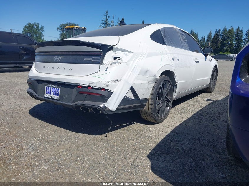 Vin: kmhl54jcxsa518513, lot: 45739714, hyundai sonata n line 20254