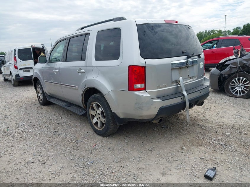 Vin: 5fnyf3h94ab013682, lot: 45739719, honda pilot touring 20103