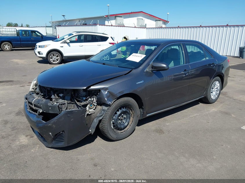 2013 Toyota Camry Hybrid Le 4T1BD1FK8DU080637 photo 1