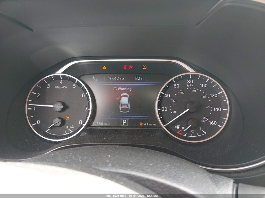 2019 NISSAN MAXIMA auction photo 7