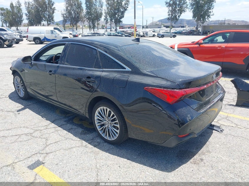 Vin: 4t1b21fb4ku007168, lot: 45739793, toyota avalon hybrid limited 20193