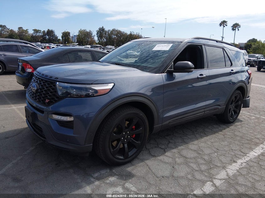 Vin: 1fm5k8gc7mga95888, lot: 45739800, ford explorer st 20212