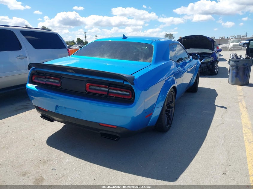 Vin: 2c3cdzl90kh739422, lot: 45739823, dodge challenger srt hellcat redeye widebody 20194