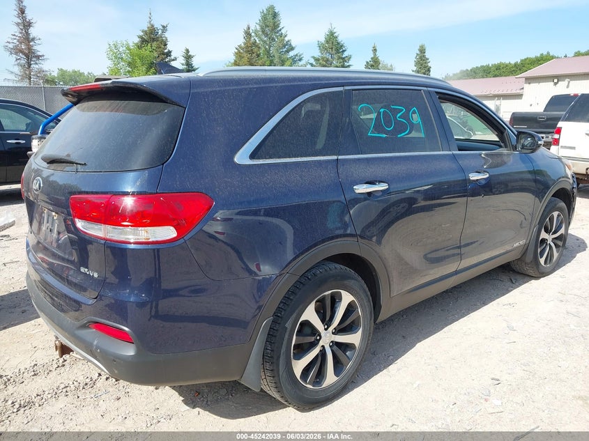 Vin: 5xyphda58gg001927, lot: 45739830, kia sorento 3.3l ex 20164