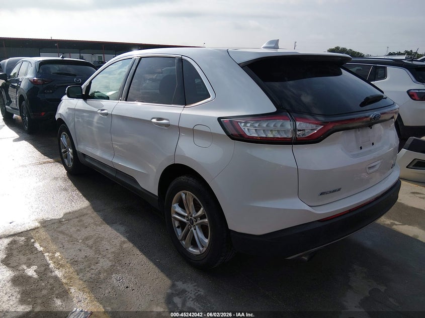 Vin: 2fmpk3j9xfbb26974, lot: 45739833, ford edge sel 20153