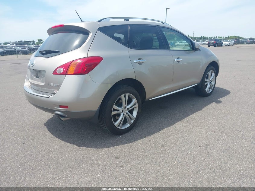 Vin: jn8az1mw3aw140321, lot: 45739838, nissan murano le 20104