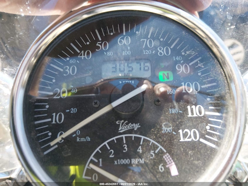 2003 Victory Motorcycles Touring VIN: 5VPTB16D133001072 Lot: 45242051