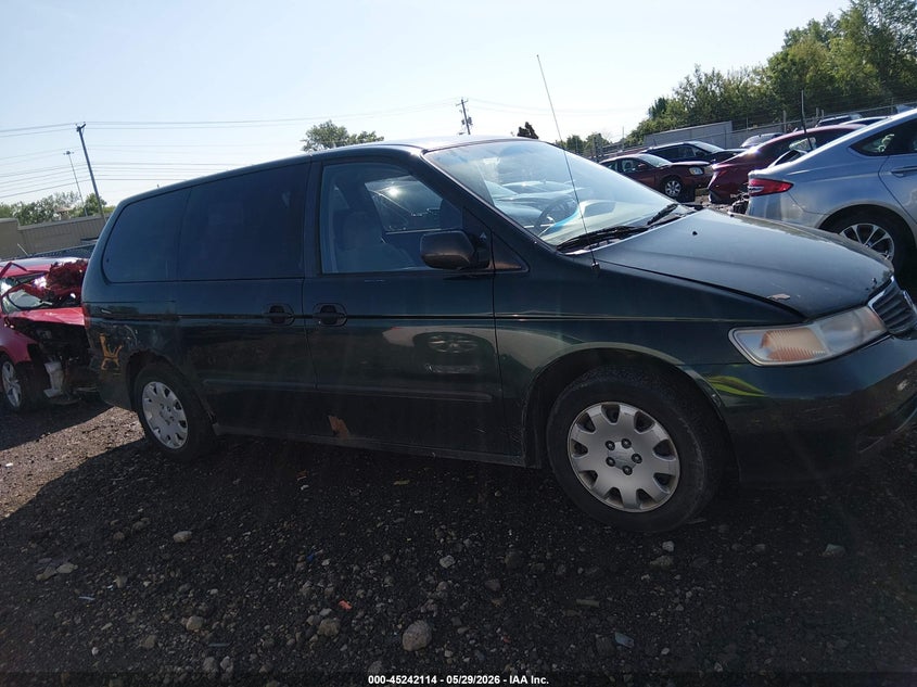 2000 Honda Odyssey Lx VIN: 2HKRL1852YH521840 Lot: 45242114