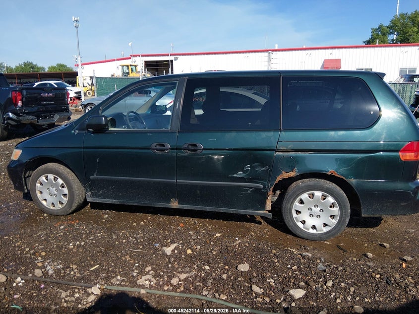 2000 Honda Odyssey Lx VIN: 2HKRL1852YH521840 Lot: 45242114