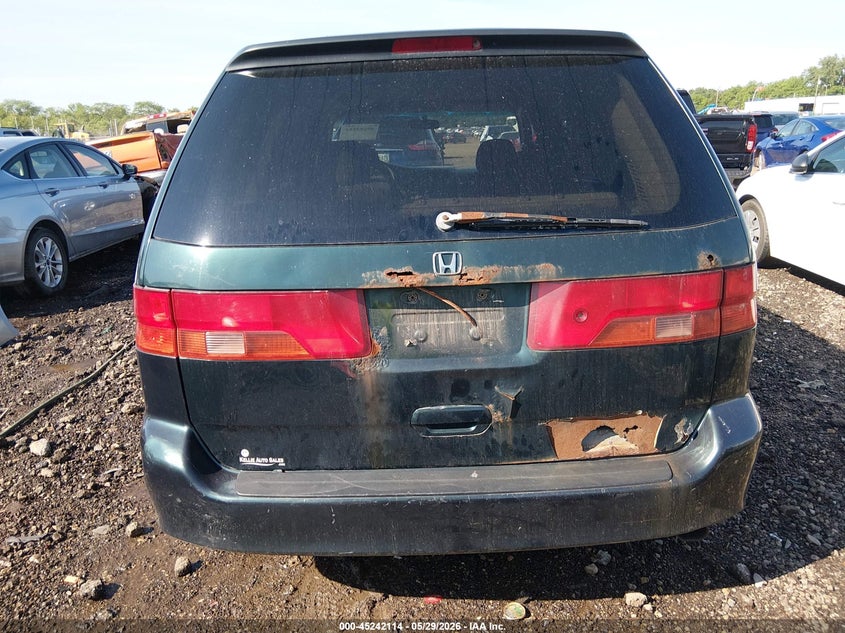 2000 Honda Odyssey Lx VIN: 2HKRL1852YH521840 Lot: 45242114