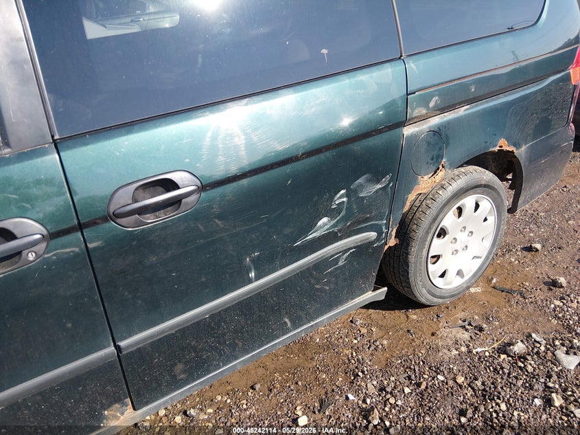2000 Honda Odyssey Lx VIN: 2HKRL1852YH521840 Lot: 45242114