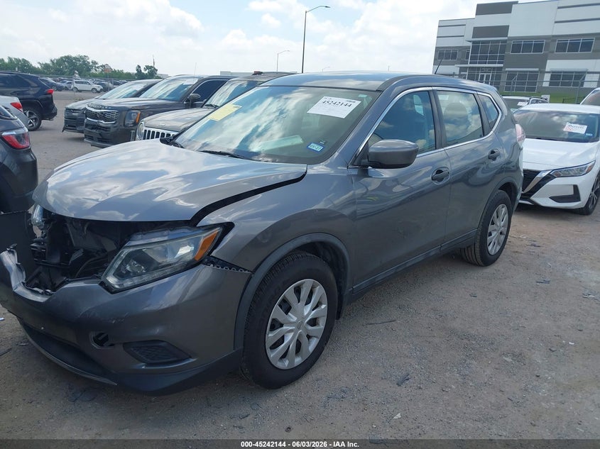 2016 Nissan Rogue S 5N1AT2MT4GC838399 photo 1