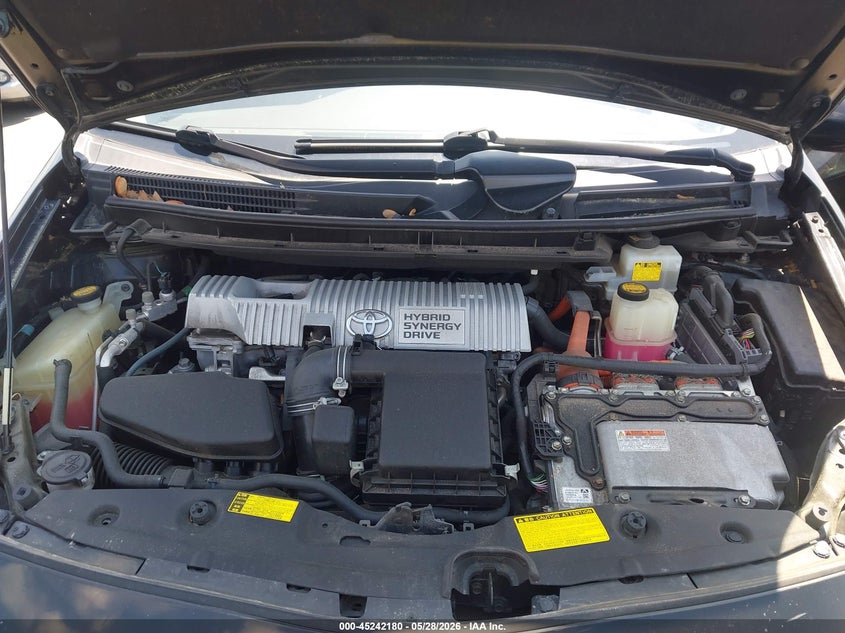 2011 TOYOTA PRIUS HATCHBACK 1.8L I-4 DOHC, VVT, 98HP