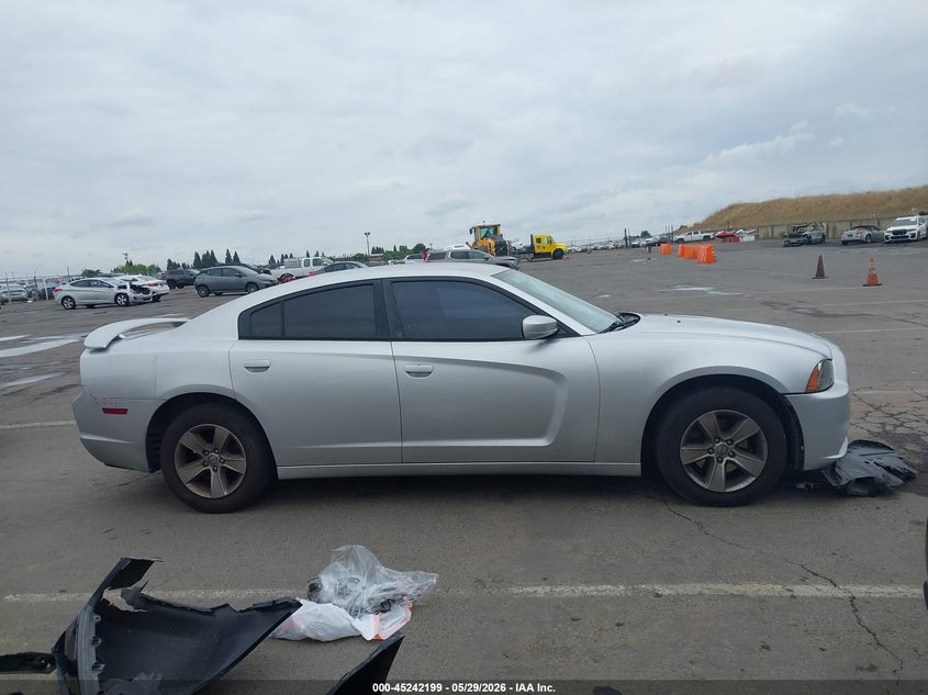 2012 Dodge Charger 3.6 Se silver Lot 111045242199 Vin 2C3CDXBG9CH139827
