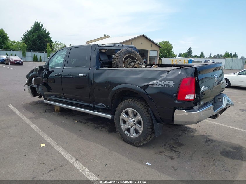 Vin: 3c6ur5dl3jg358321, lot: 45740001, ram 2500 big horn  4x4 6'4 box 20183