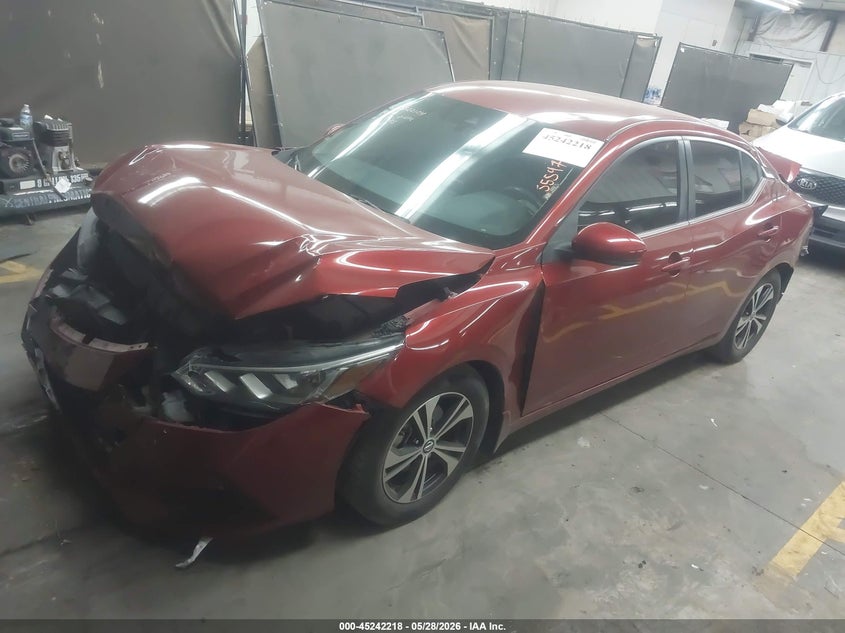 2020 Nissan Sentra Sv Xtronic Cvt 3N1AB8CV7LY285894 photo 1