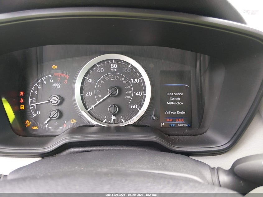 2022 TOYOTA COROLLA auction photo 7