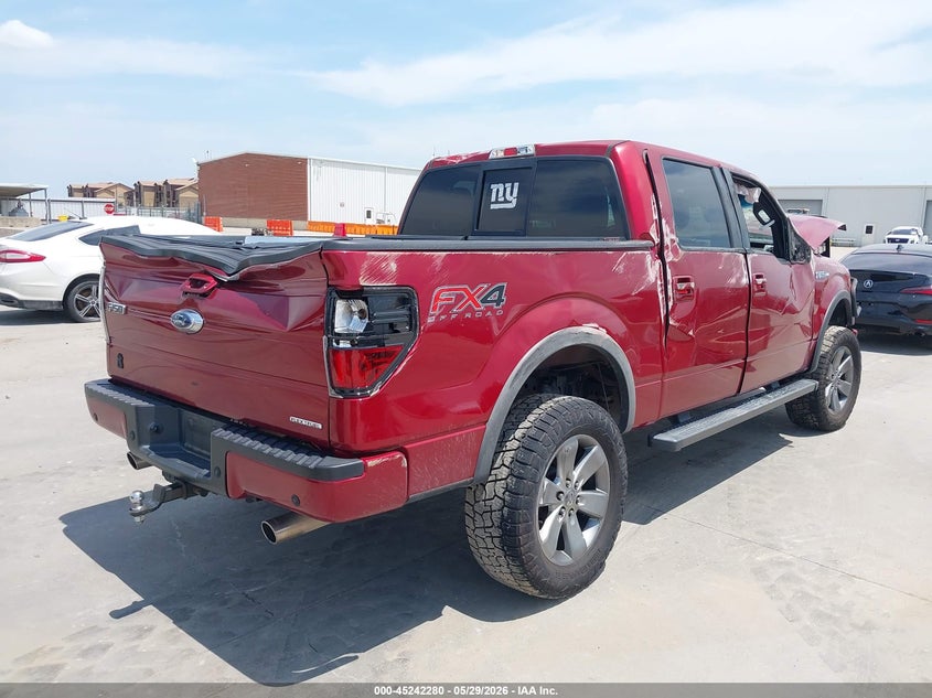Vin: 1ftfw1ef2dkd72381, lot: 45740071, ford f-150 fx4 20134