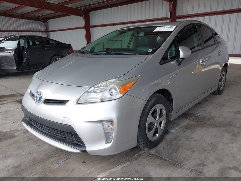 2012 Toyota Prius 1.8 Four silver Lot 111045242285 Vin JTDKN3DU7C5455167