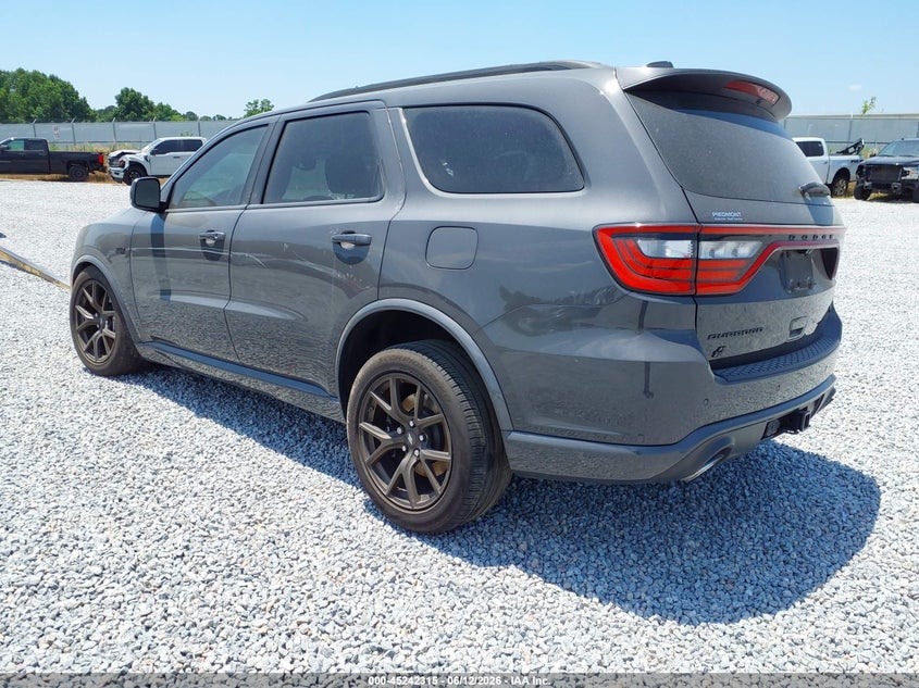 Vin: 1c4sdjct3sc506545, lot: 45740106, dodge durango r/t 20th anniversary premium awd 20253