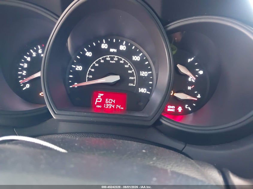 2014 Kia Rio Lx VIN: KNADM4A30E6365009 Lot: 45242328