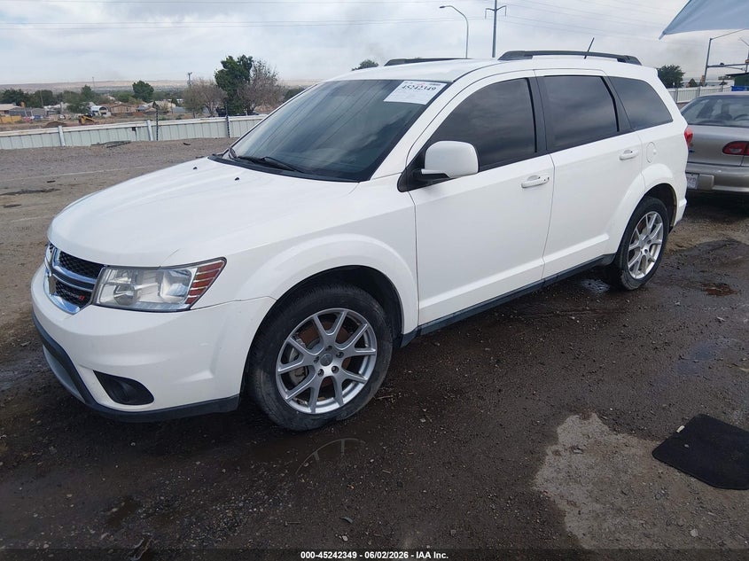 Vin: 3c4pdcbg4gt158403, lot: 45740140, dodge journey sxt 20162