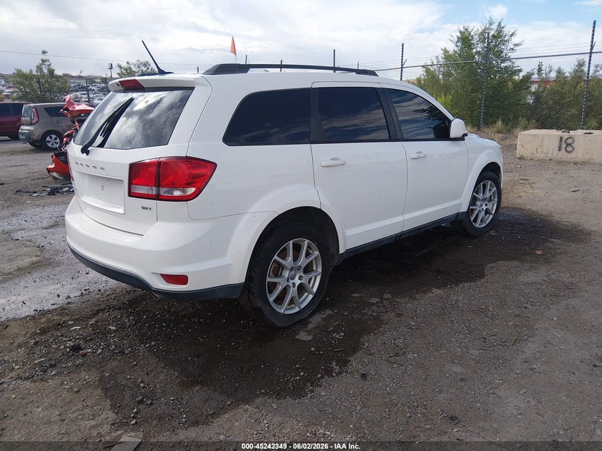 Vin: 3c4pdcbg4gt158403, lot: 45740140, dodge journey sxt 20164