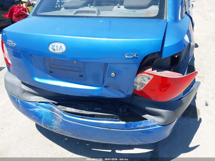 2009 Kia Rio Lx VIN: KNADE223796486366 Lot: 45242358