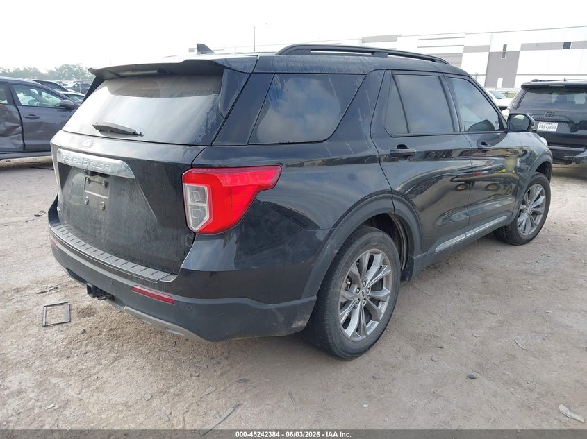 Vin: 1fmsk7dh0pgc09618, lot: 45740175, ford explorer xlt 20234