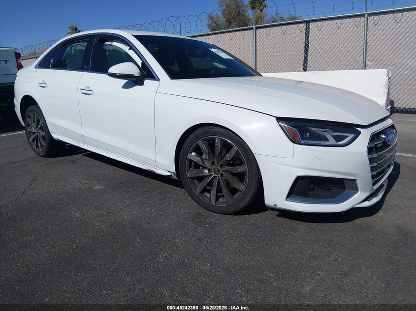 Vin: wauabaf44na015338, lot: 45740181, audi a4 premium 40 tfsi quattro s tronic 2022 img_1