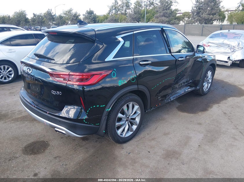Vin: 3pcaj5ca7nf117103, lot: 45740185, infiniti qx50 essential 20224