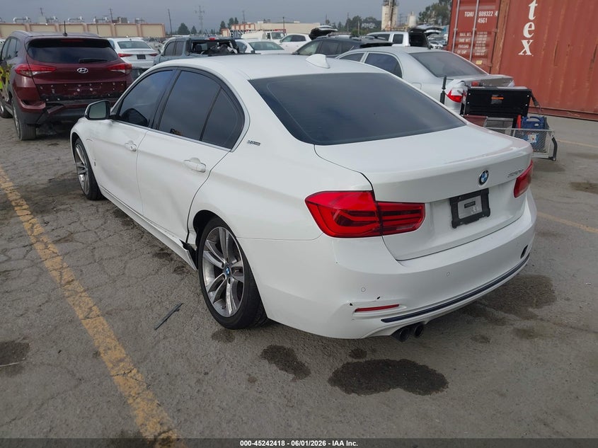 Vin: wba8e1c3xha159210, lot: 45740209, bmw 330e iperformance 20173