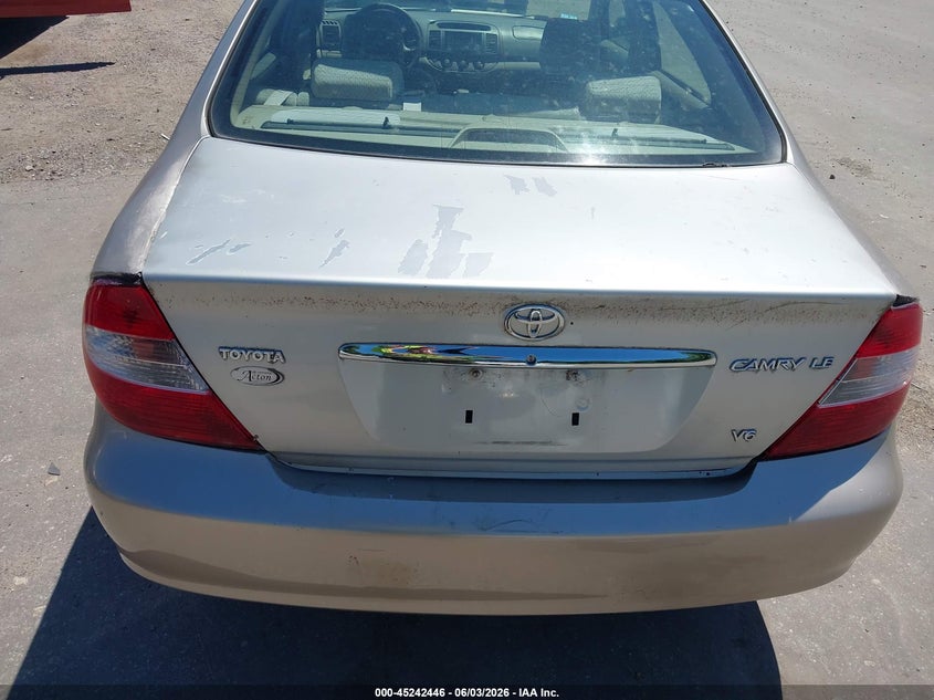 2003 Toyota Camry Le V6 VIN: 4T1BF30K13U556210 Lot: 45242446