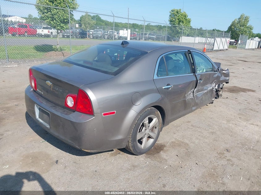 2012 CHEVROLET MALIBU SEDAN 2.4L I-4 DOHC, VVT, 169HP