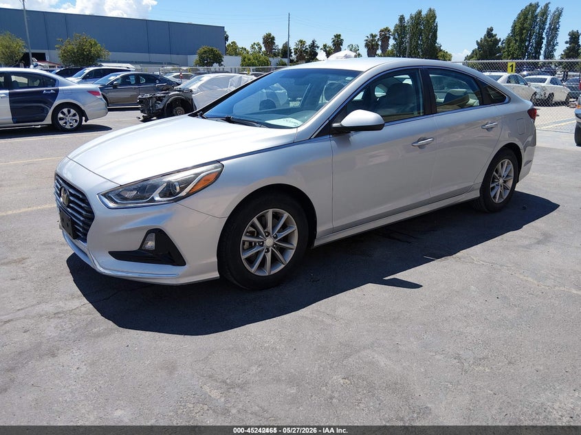 Vin: 5npe24aa6jh705291, lot: 45740256, hyundai sonata eco 20182