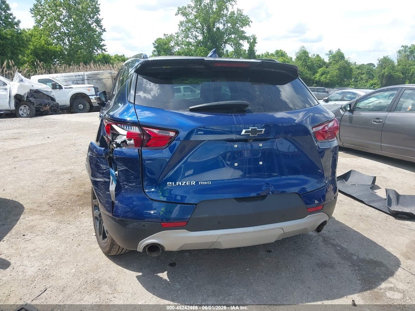 2022 Chevrolet Blazer Awd 3Lt VIN: 3GNKBJRSXNS222050 Lot: 45242466