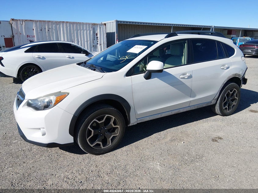 Vin: jf2gpagc1e8327257, lot: 45740274, subaru xv crosstrek 2.0i limited 20142