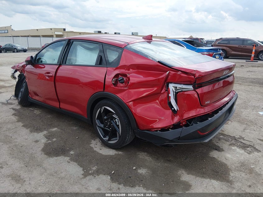 2025 KIA K4 auction photo 3
