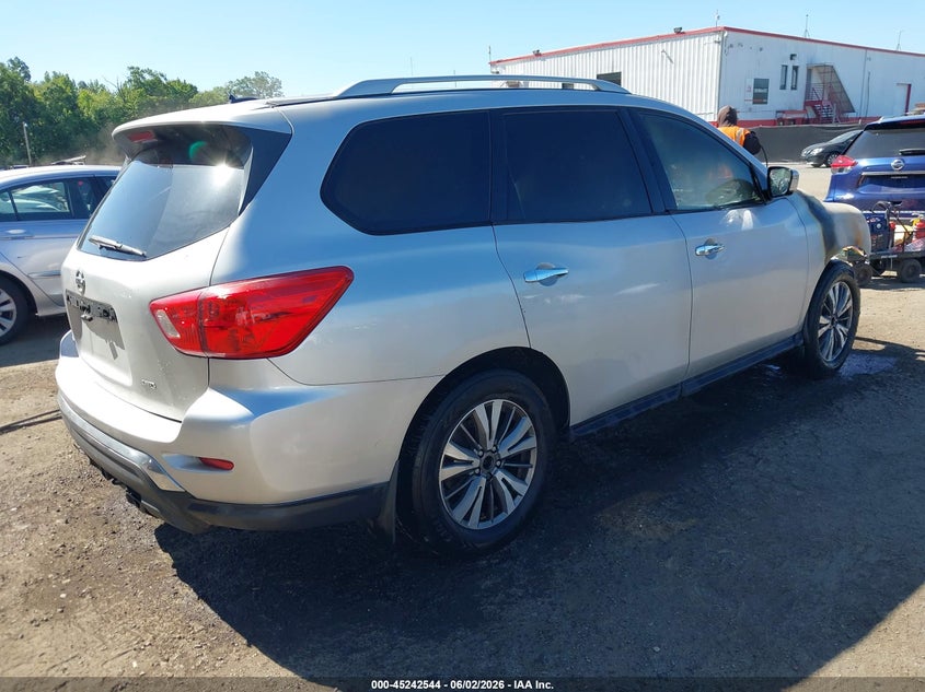 Vin: 5n1dr2mm3hc693300, lot: 45740333, nissan pathfinder s 20174