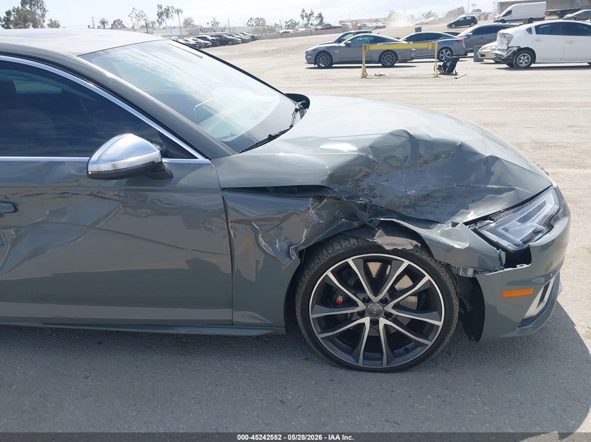 2019 Audi S4 3.0T Premium VIN: WAUC4AF49KA079504 Lot: 45242552