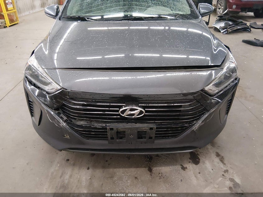 2017 Hyundai Ioniq Hybrid Blue VIN: KMHC65LC2HU023536 Lot: 45242562