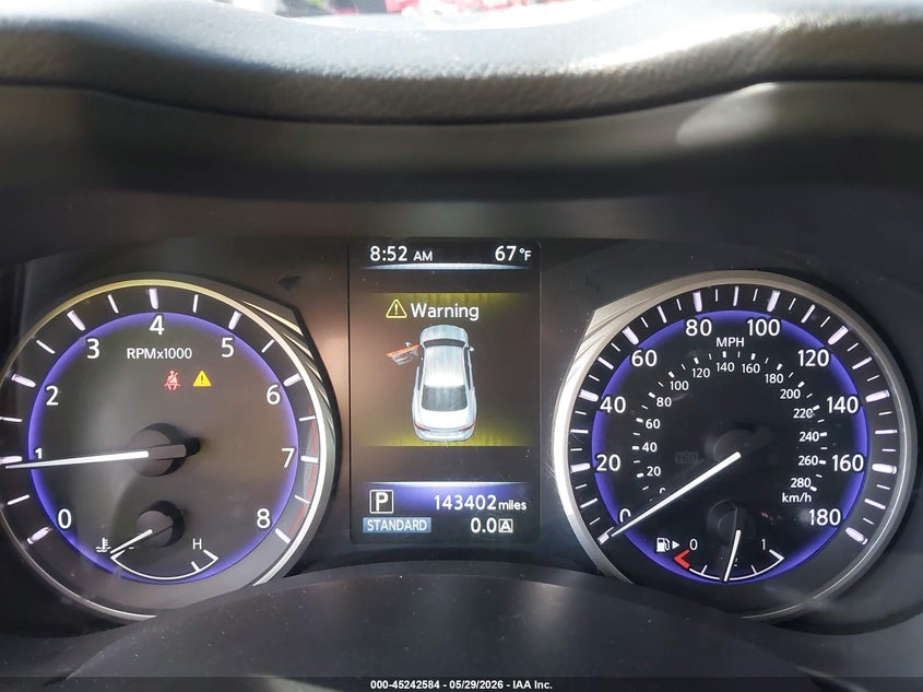 2016 Infiniti Q50 2.0T Base/2.0T Premium VIN: JN1CV7AR8GM252797 Lot: 45242584