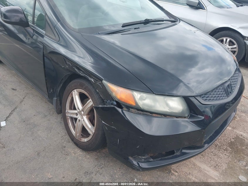 2HGFG3B82CH531003 2012 Honda Civic 1.8 Ex Black