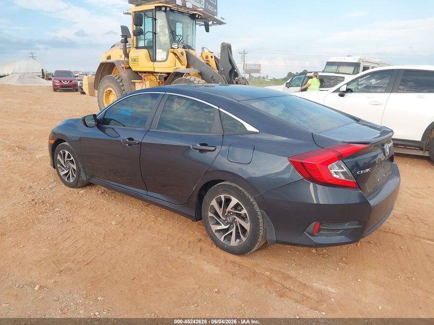 Vin: 19xfc2f7xge007637, lot: 45740419, honda civic ex 20163