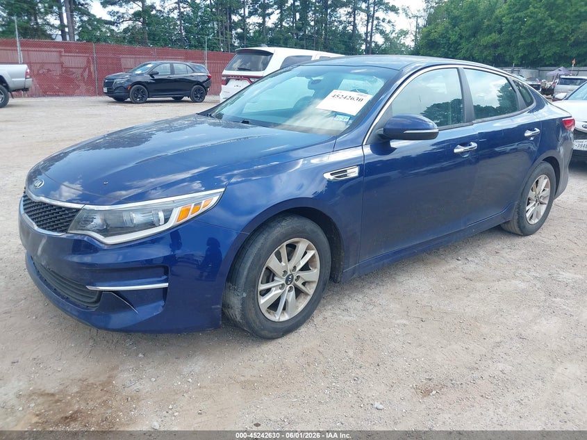 Vin: 5xxgt4l32jg217049, lot: 45740421, kia optima lx 20182