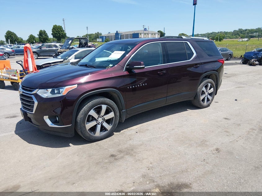 2018 Chevrolet Traverse 3lt 1GNERHKW3JJ256311 photo 1